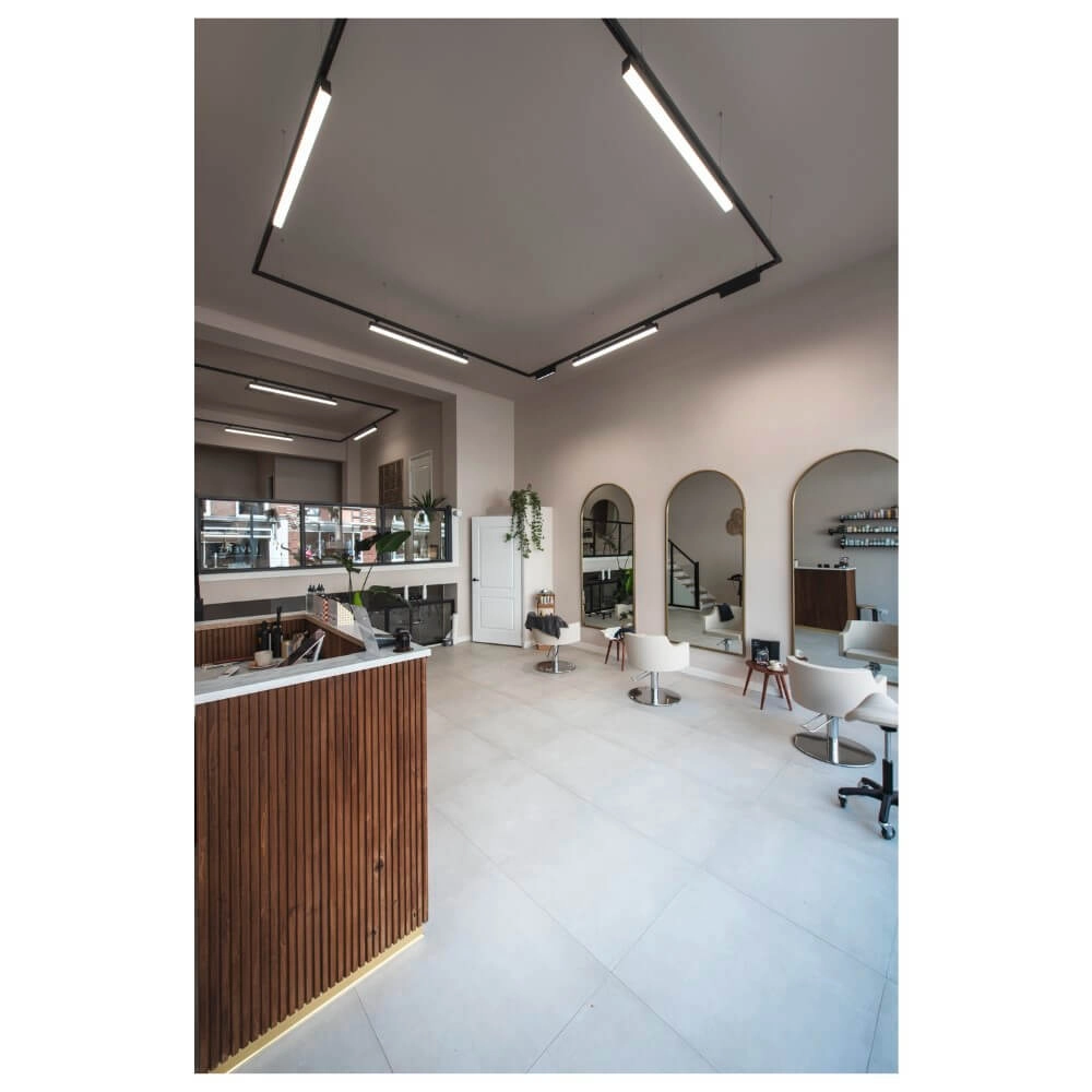 Éclairage sur rail à LED Sight Triphasé - noir - 4000K SLV 4024163248389