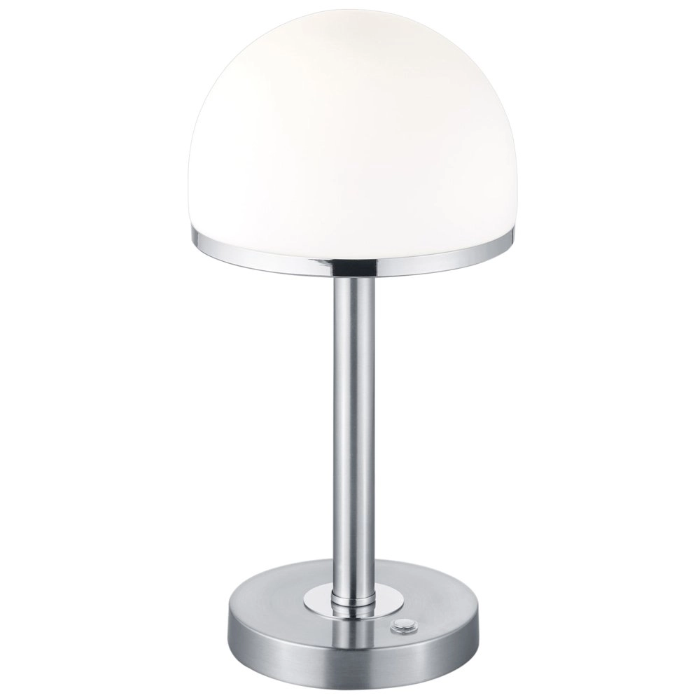 Lampe de table LED abat-jour Berlin gris Trio 4017807371758