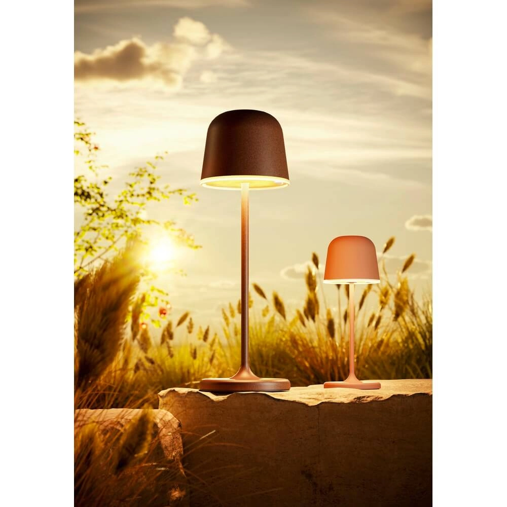 Lampe de table Mannera Design rouge Eglo 9008606355556