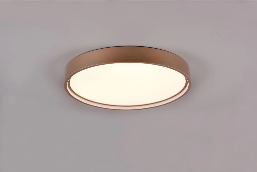 Plafonnier blanc avec marron Doha Trio 4017807575026