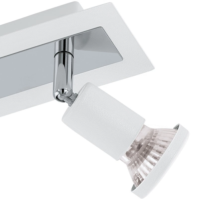 Spot LED Sarria 2 lumières blanc Eglo 9002759949594