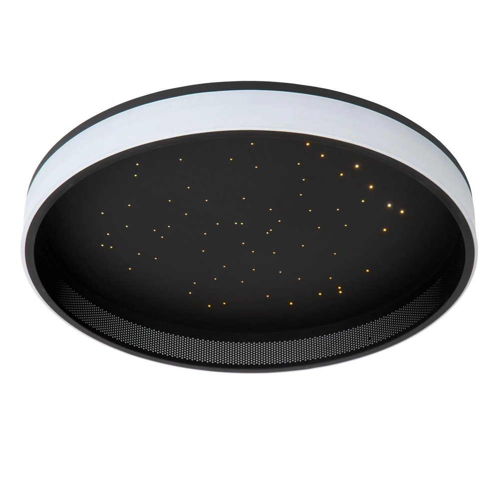 Conception de plafonds Estreja Ø 40cm noir Lucide 5411212712806