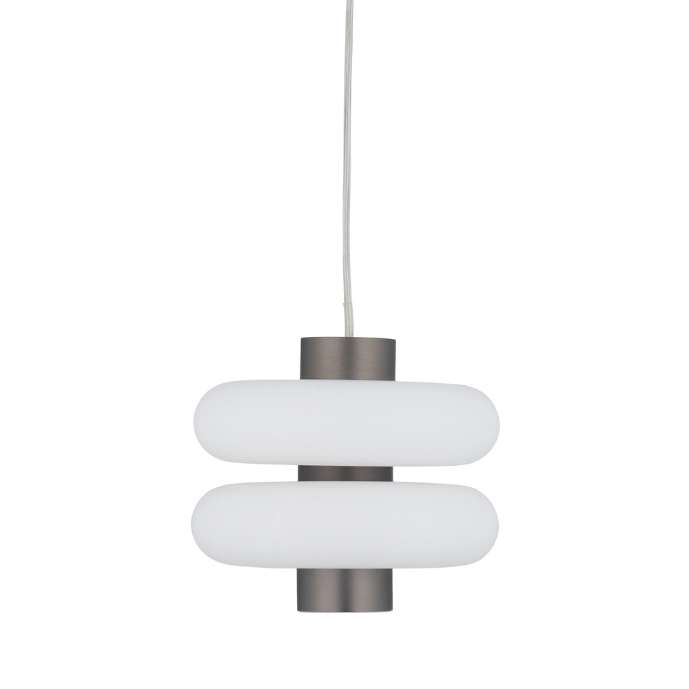 Lampe pendante de conception Lunari Led Ø 16 cm de gris Lyora 5903139119818