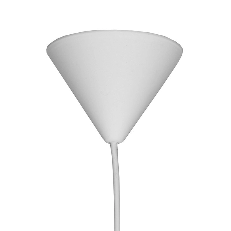Lampe suspendue en lin blanc Twist Ø 45cm Label51 8718885273137