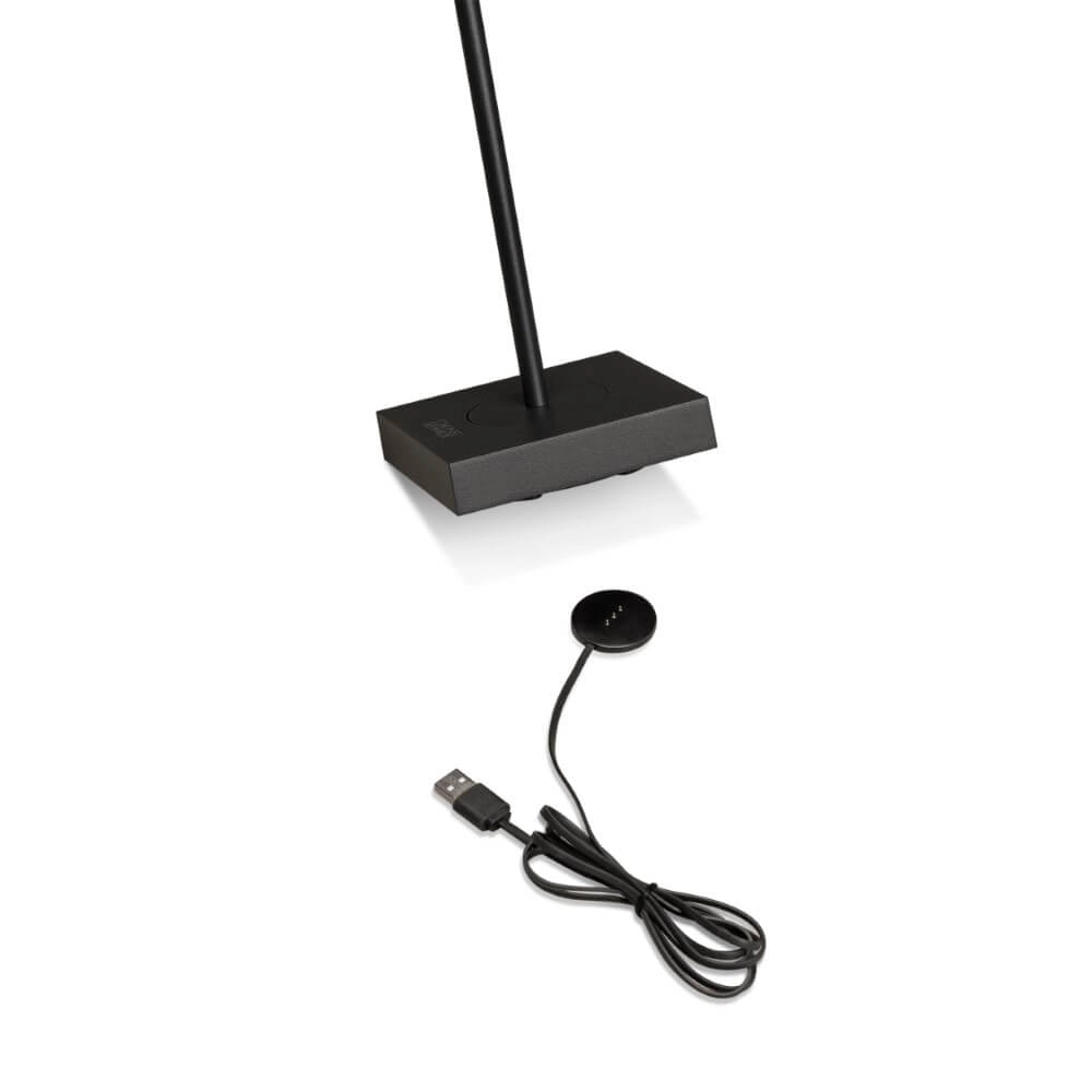 Lampe de table rechargeable Scilla noir KonstSmide 7318307816754