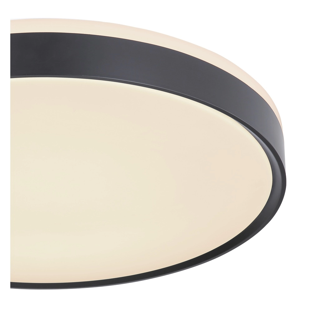 Éclairage de plafond Sonny noir avec blanc Ø 40cm Globo 9007371427857