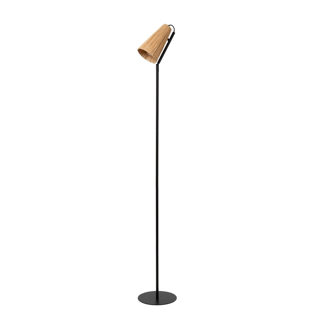 Lampe sur pied unique Bensen bois