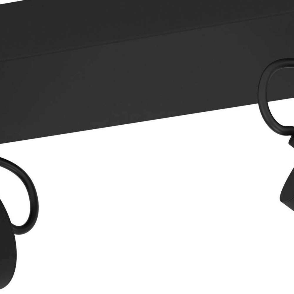 Spot de plafond noir Sorego 2 lumières Eglo 9008606239085