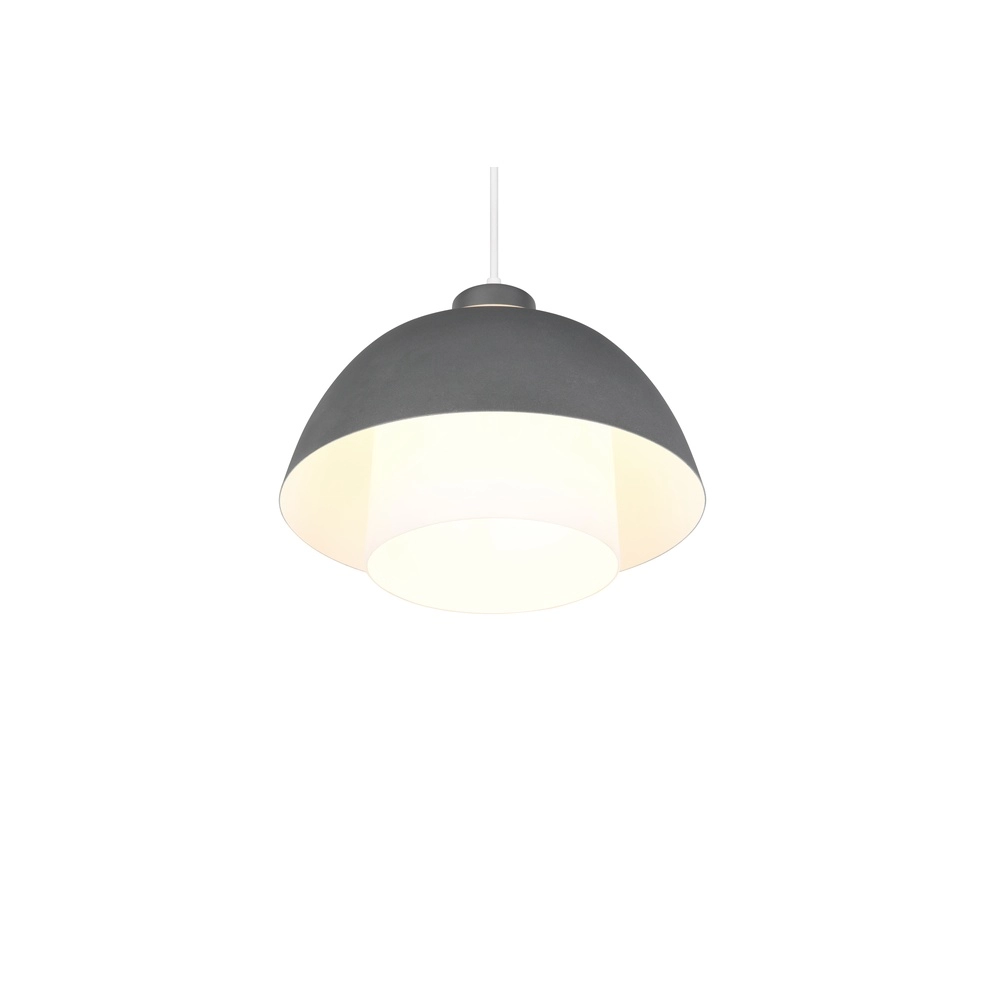 Lampe pendante de conception Tilos Anthracite Ø 30 cm Trio 4017807682434