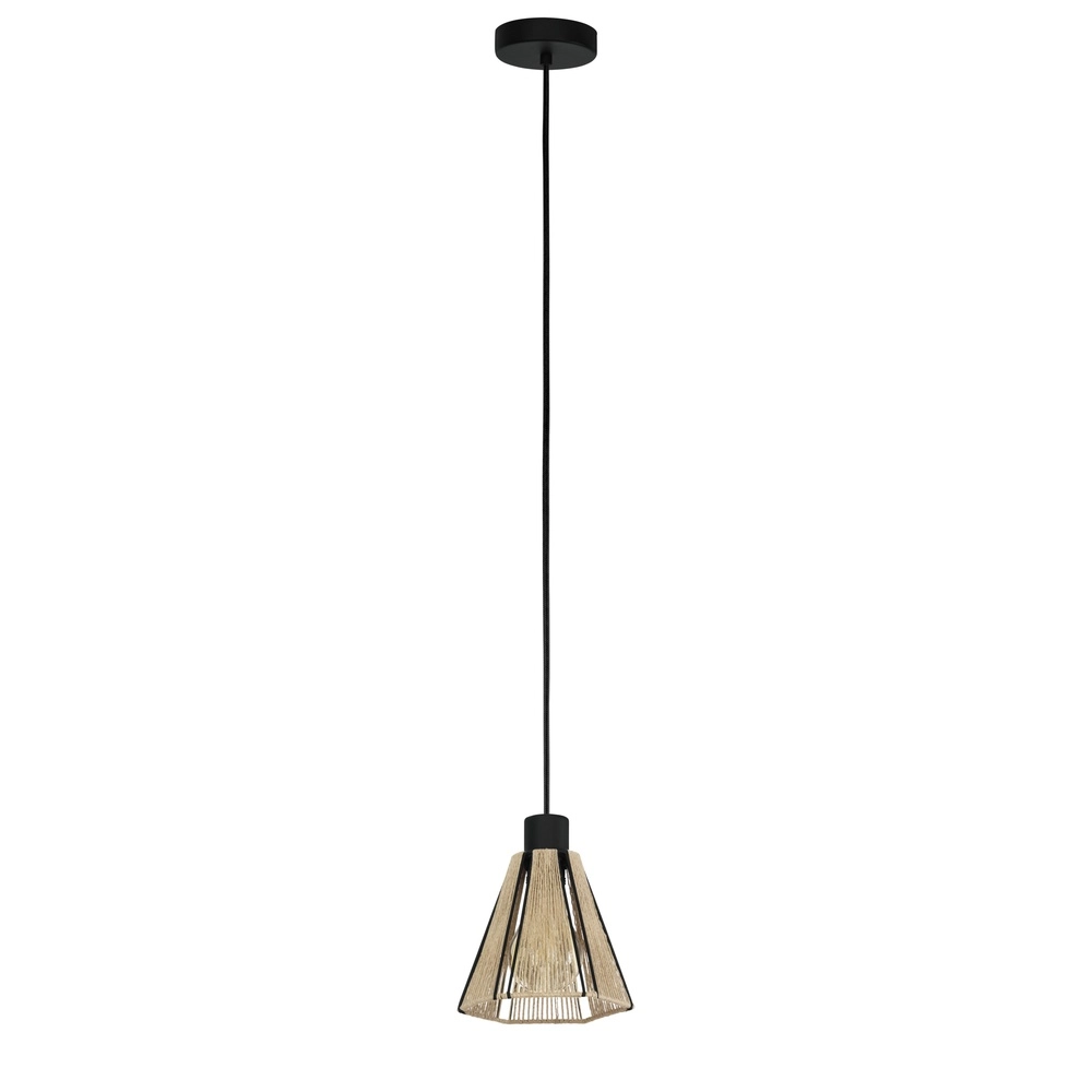 Lampe pendante moderne Hang Noir