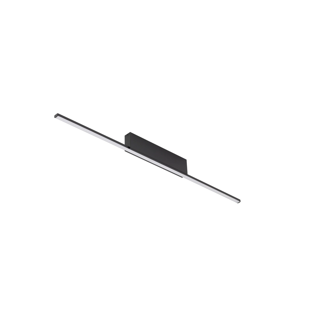 Lampe de plafond élégante Giavellotto Led Noir 75,5 cm