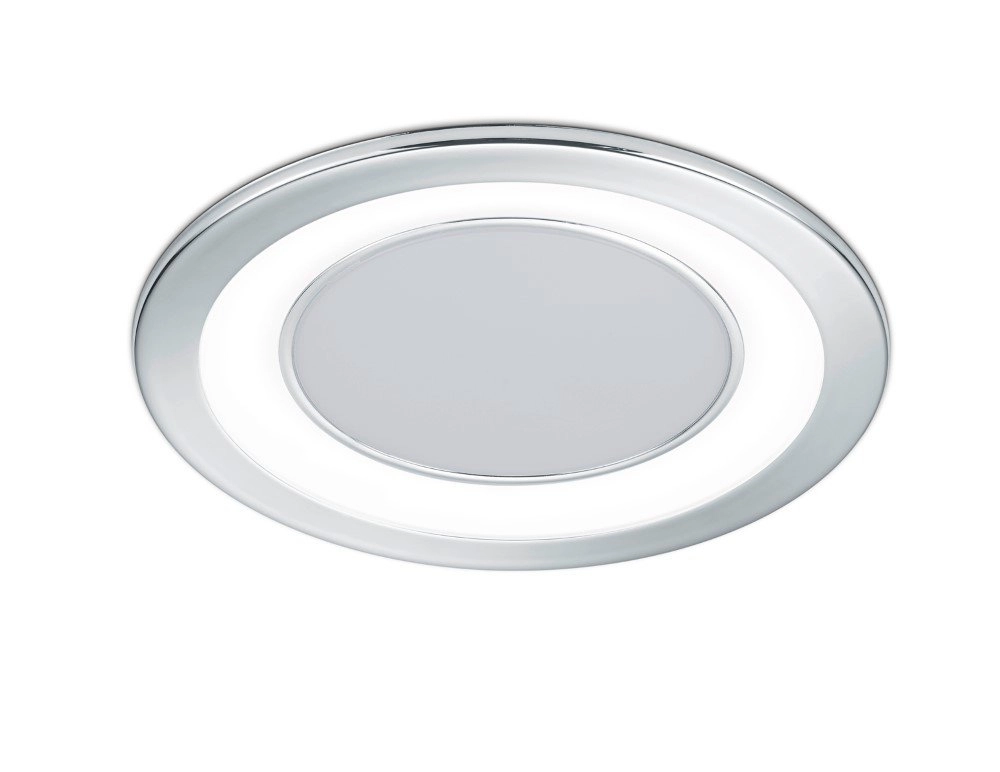 Spot encastré LED Core 8,2 cm gris Trio 4017807427721