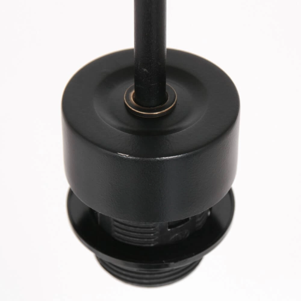 Lampe suspendue Sparkled 50cm avec abat-jour noir transparent Steinhauer 8712746146226