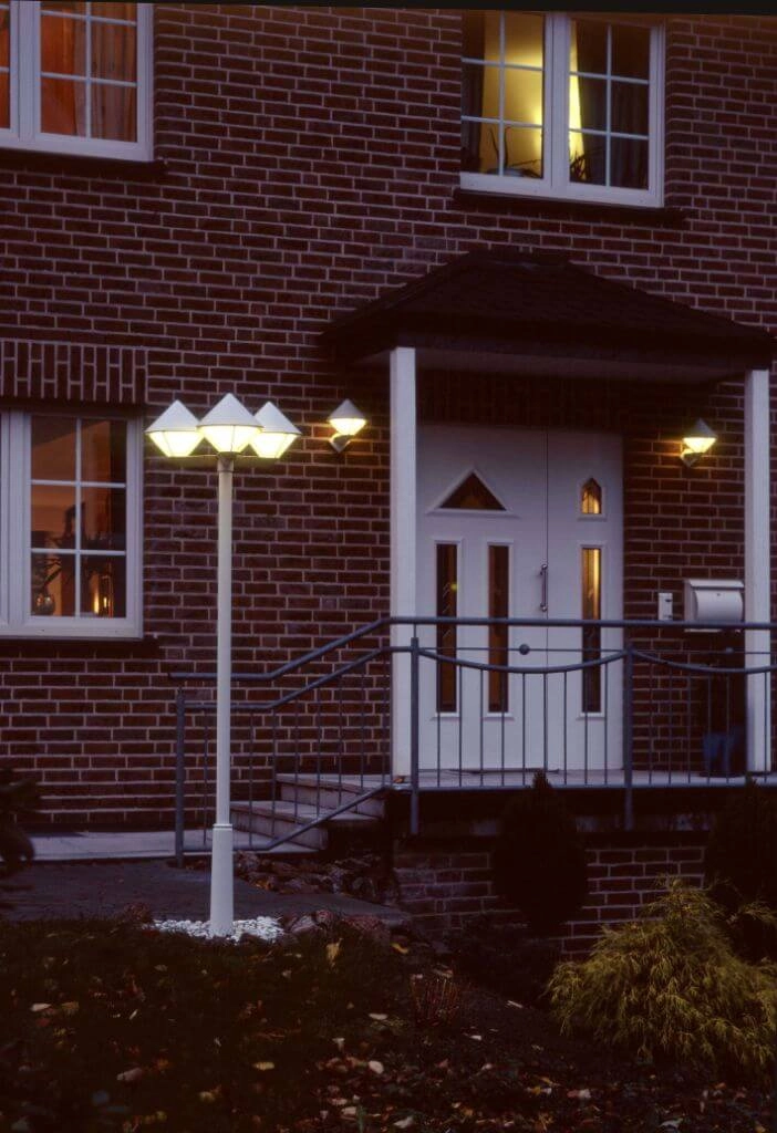 Lanterne à 3 lumières Triangle 210 cm Albert 4007235820522