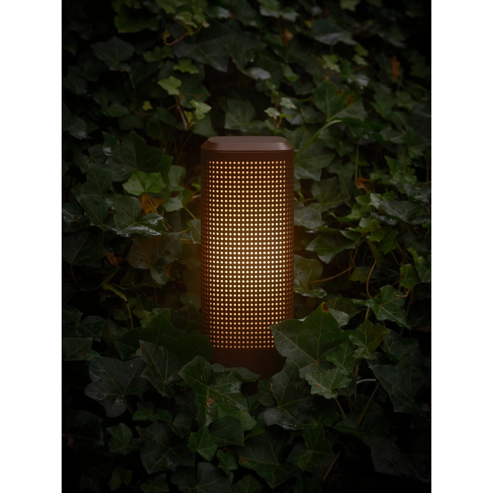 Lampe de jardin Sidara 45  Brun rouille