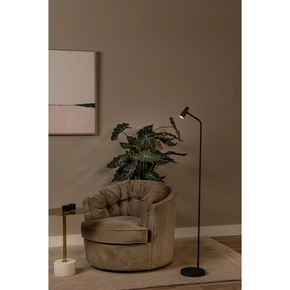 Lampe sur pied rechargeable Stirling Noir Lucide 5411212361264