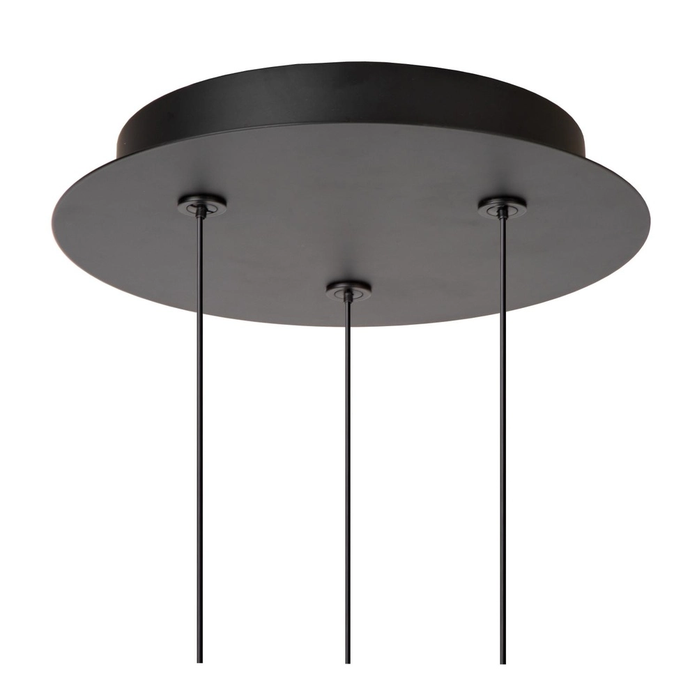 Lampe pendante de conception Kligande Noir à 3 lumières Lucide 5411212134615