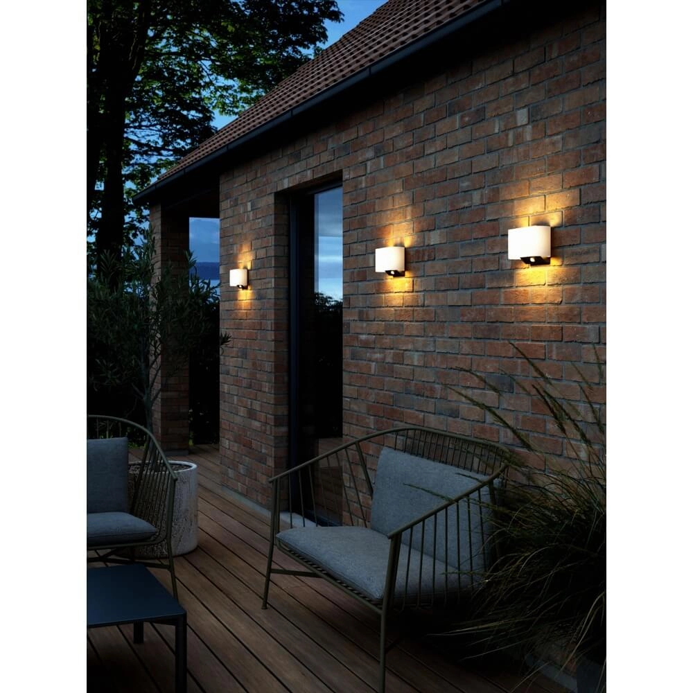 Applique solaire Piola noir et blanc Nordlux 5704924017537