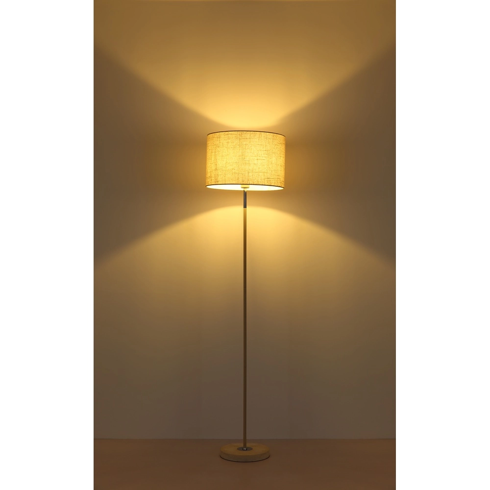 Lampadaire Deleon brun sable Ø 40cm Globo 9007371572908
