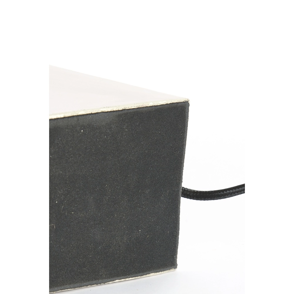 Lampe de bureau crème Cardona avec du nickel - 1x E27 Light & Living 8717807816254