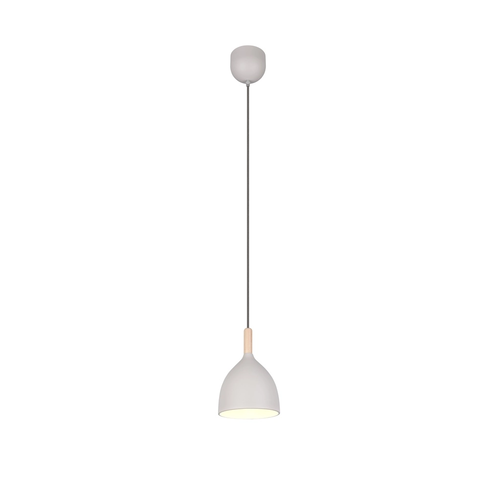 Lampe suspendue Jerano gris