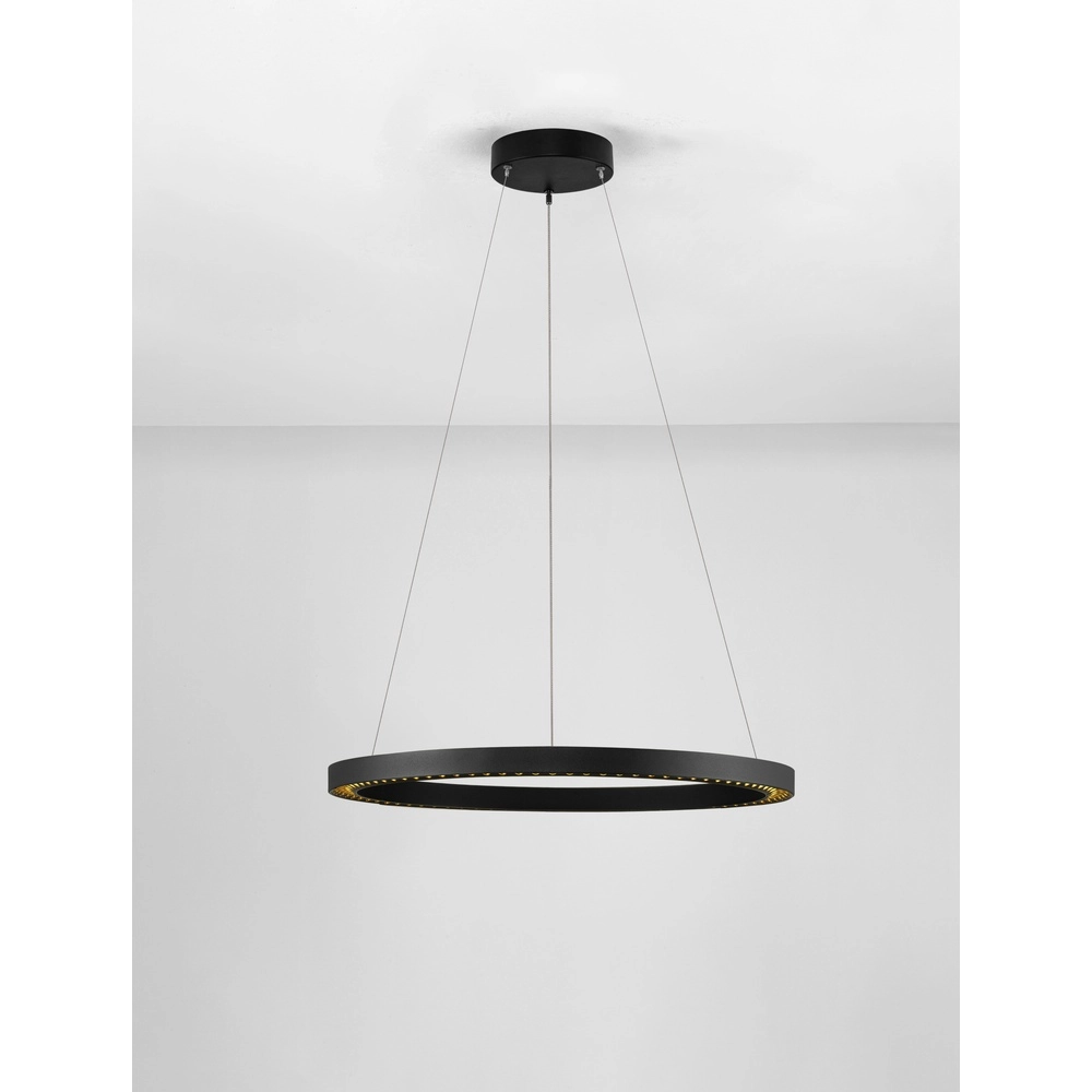 Suspension ronde Deos noir Suspension ronde Deos noir