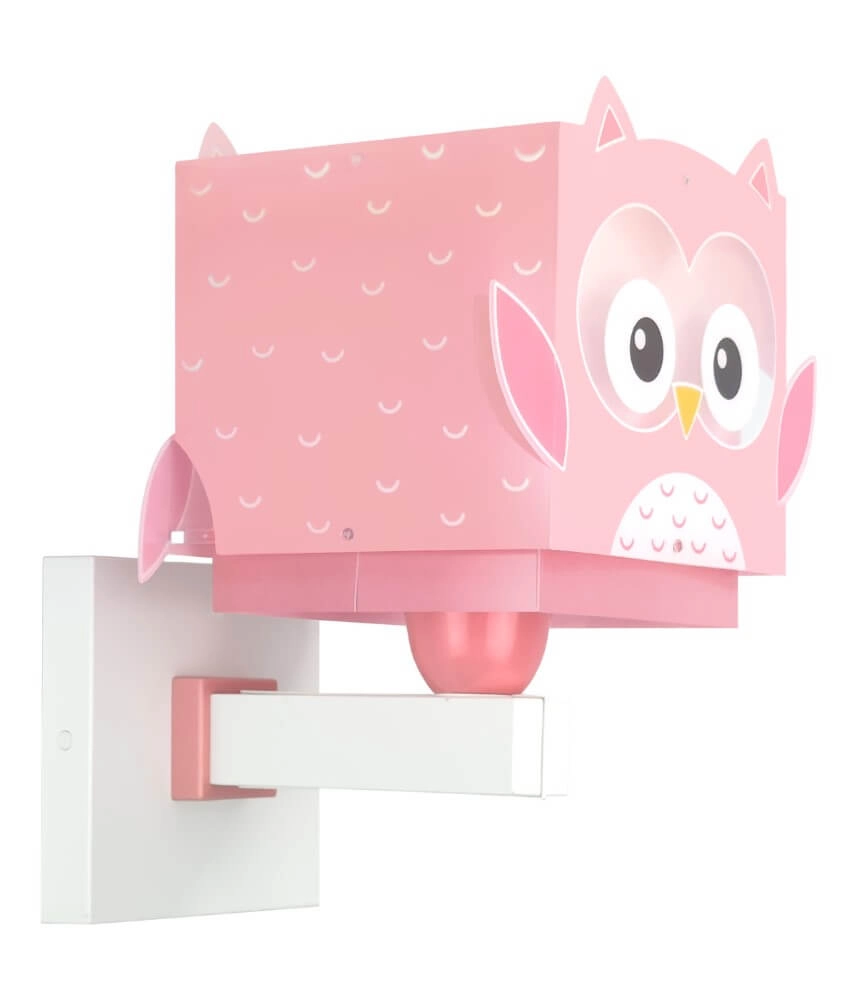 Veilleuse murale Pink Owl Dalber 8420406644899