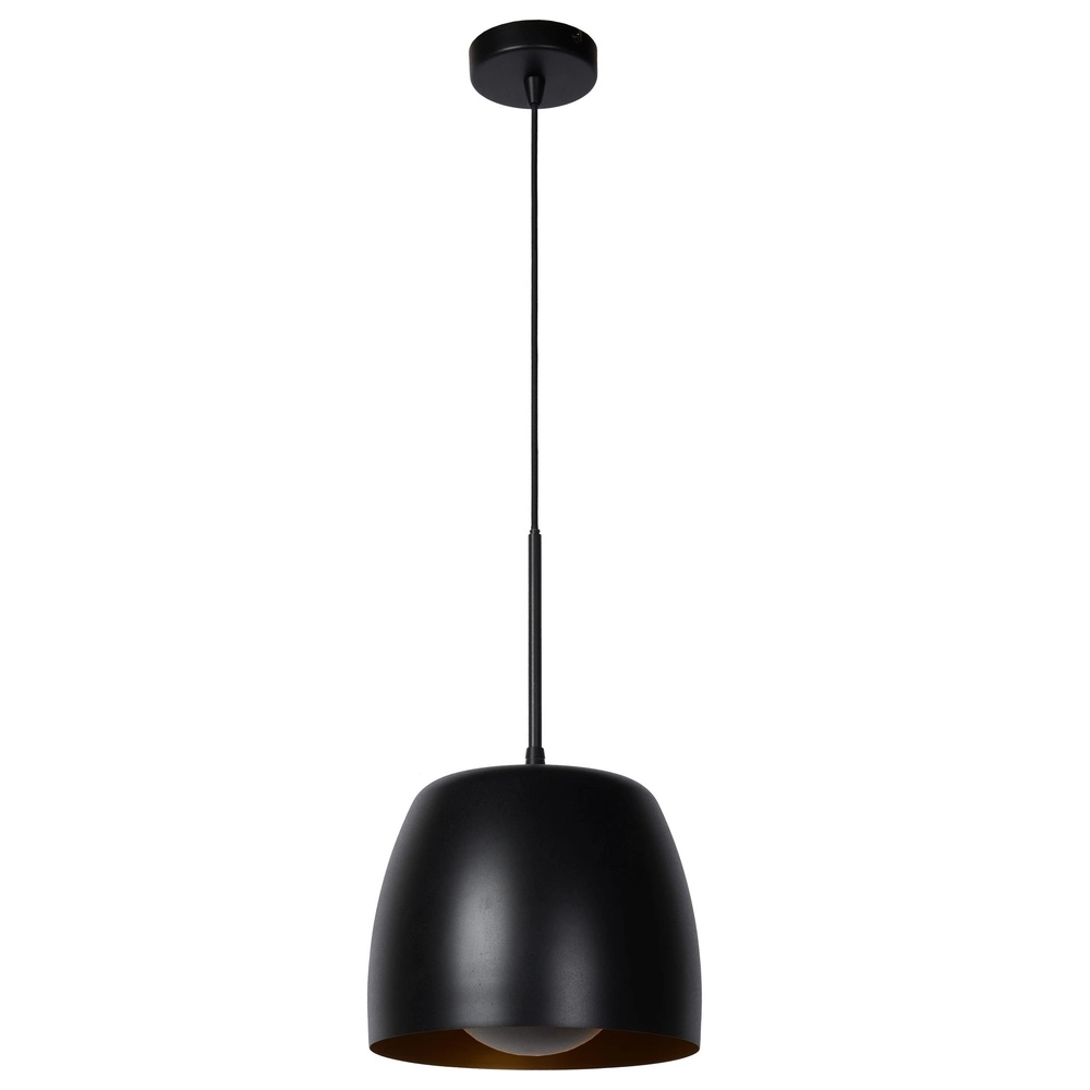 Lampe suspendue Nolan Ø 24cm noir