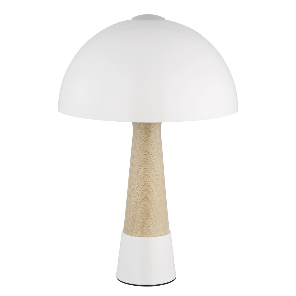 Lampe de table unique Paulin Ø 25 cm brun sable Globo 9007371519804