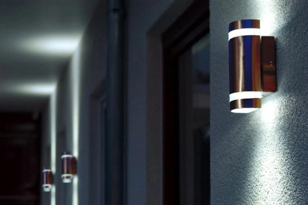 Applique design Focus Acier inoxydable Lutec 4250294304483