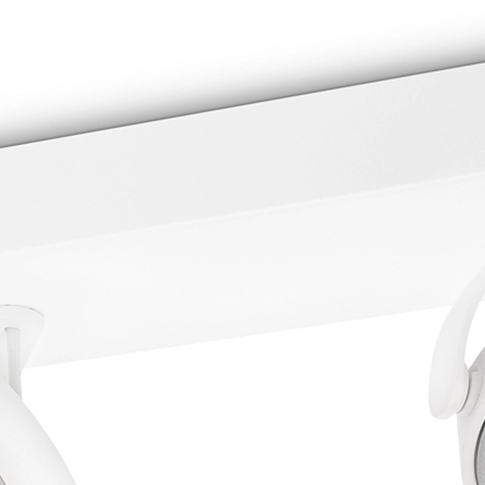 Spot de plafond LED Clockwork 2 lumières 2700K blanc Philips 8718291488156