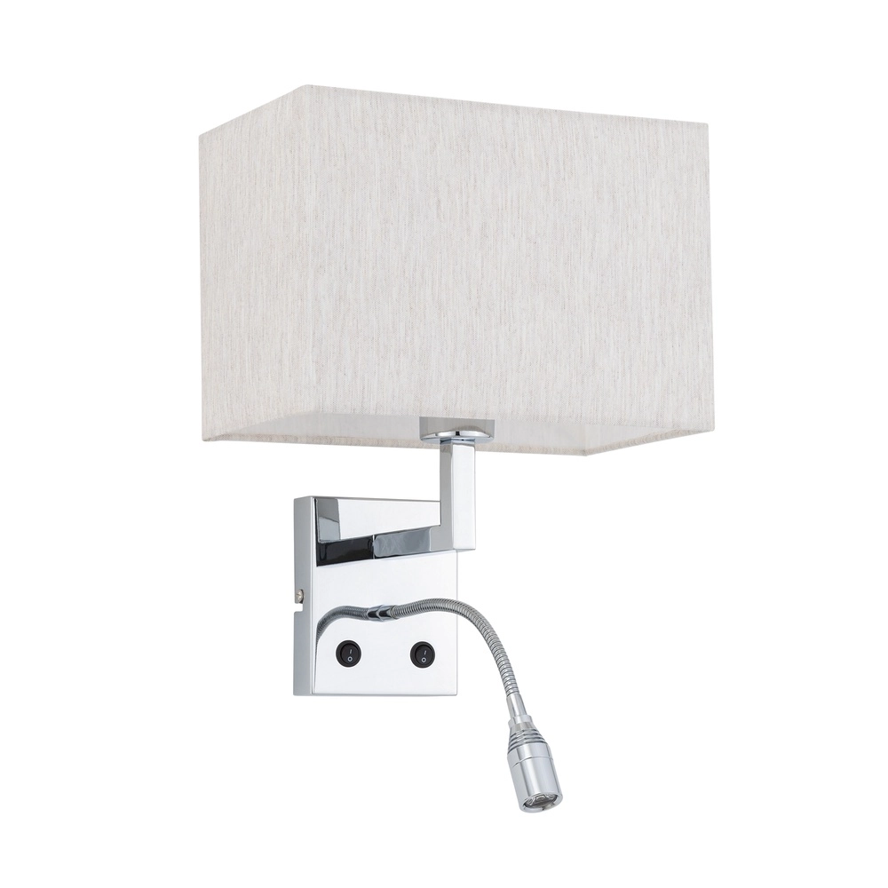Lampe de chevet Hotel Mood Led Crème 26 cm