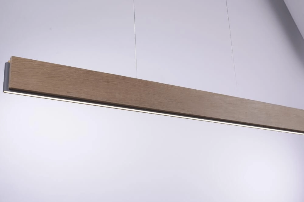 Lampe suspendue design Palma bois Paul Neuhaus 4012248358962