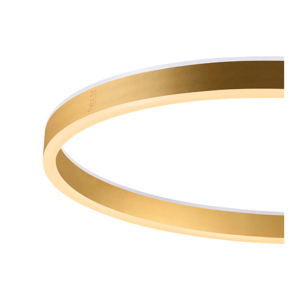 Lampadaire design noir et doré One Straight SLV 4024163265539