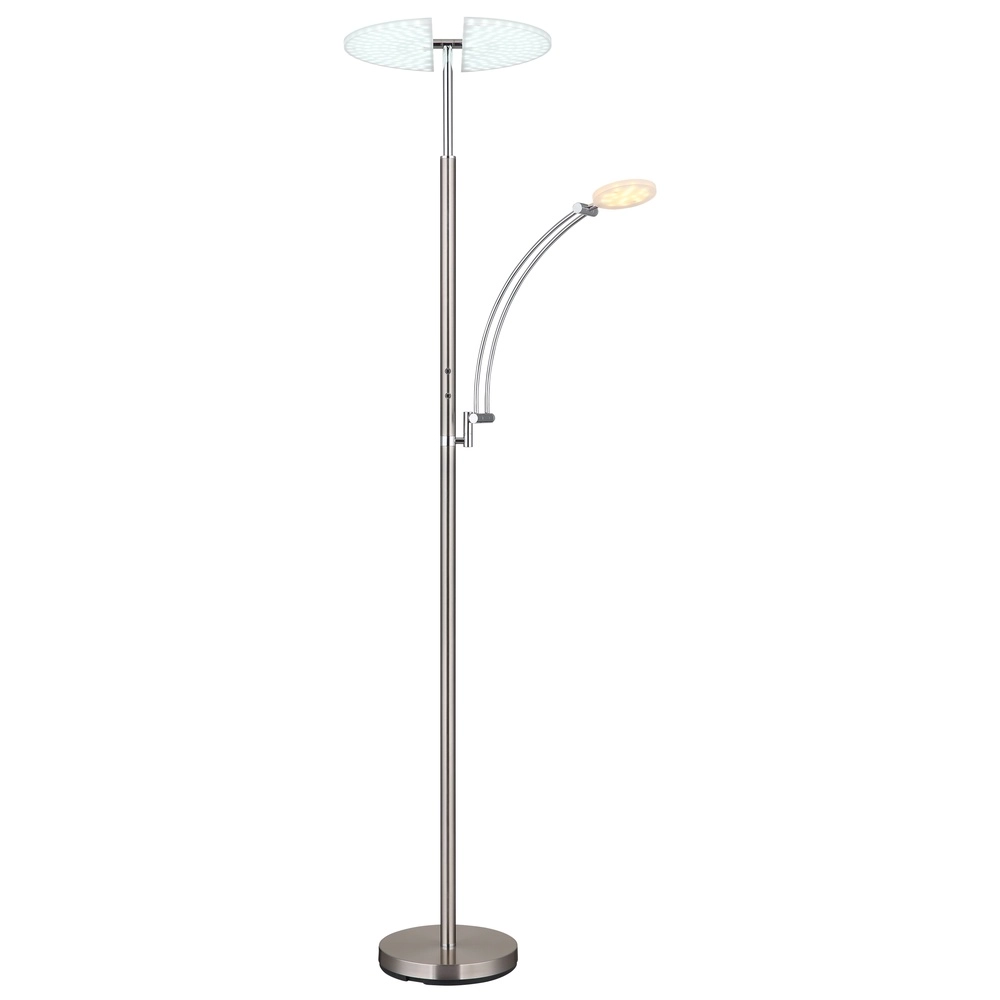 Lampe de pied Tirana nickel Globo 9007371468119
