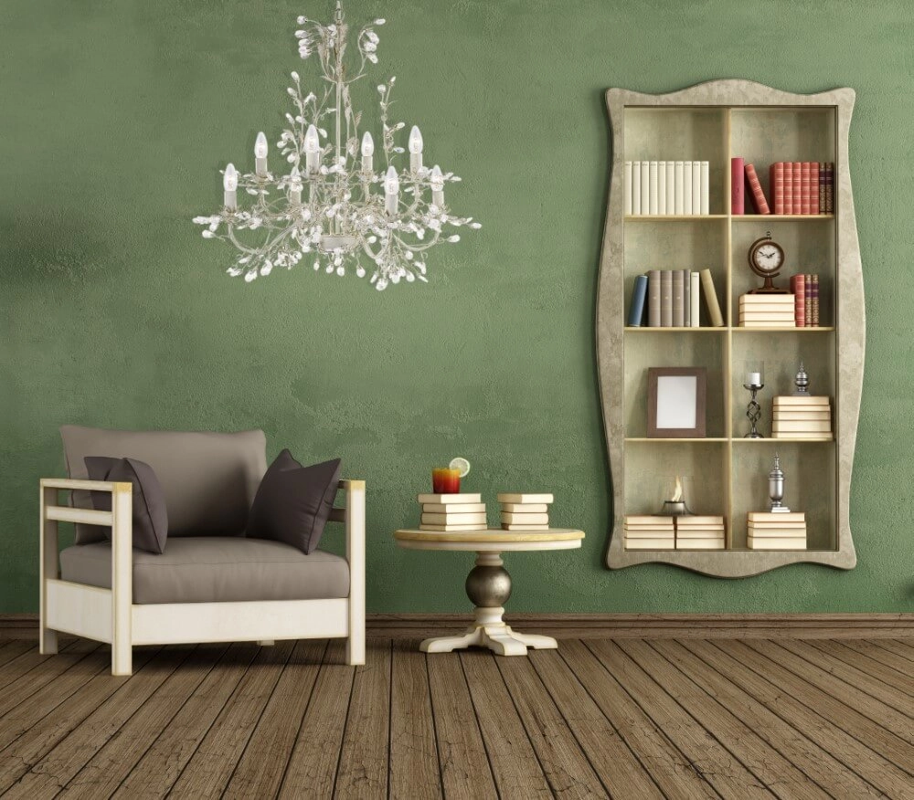 Lustre classique Almandite 8 lumières Ø 74cm Searchlight 5013874337658