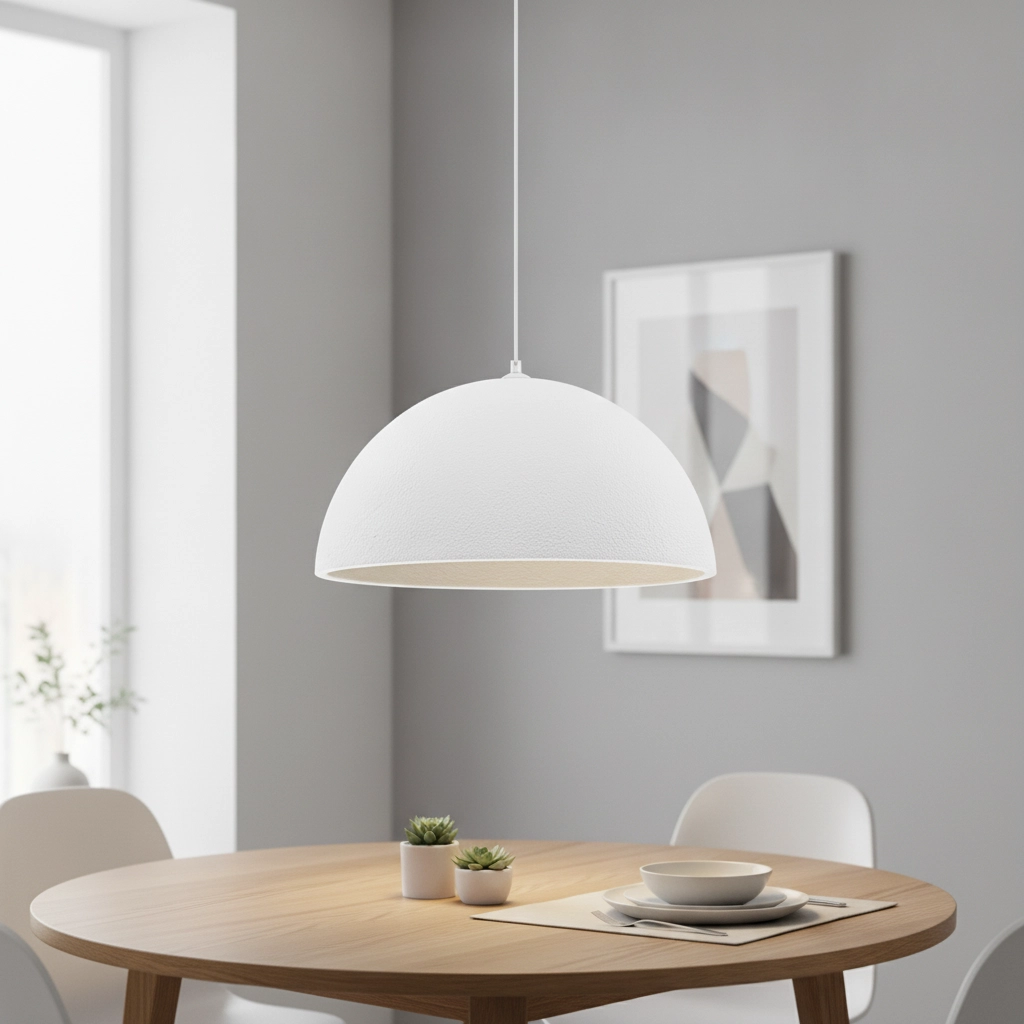 Suspension Starla blanc Ø 50cm