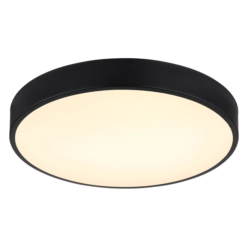Conception de plafonds Nielsen noir Ø 37,8cm Globo 9007371575671