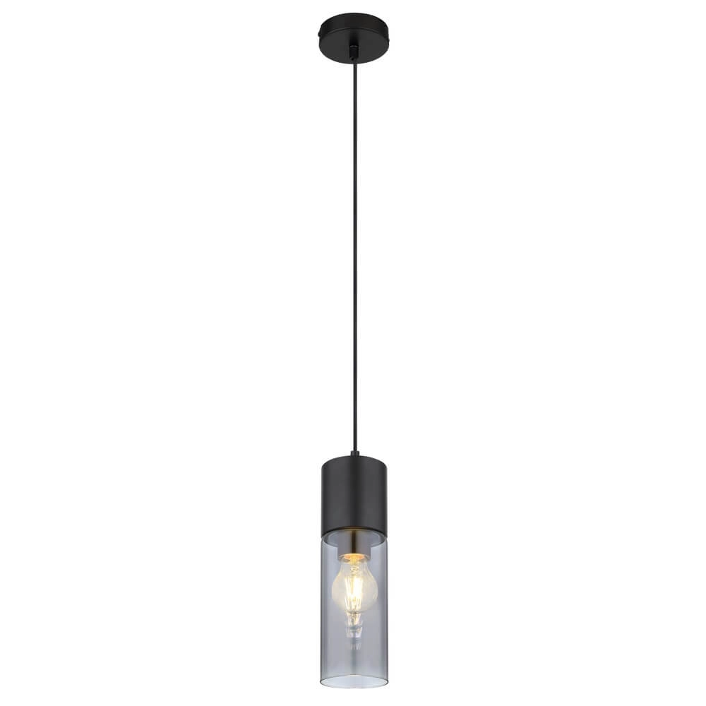 Suspension élégante Annika Simple, Noir