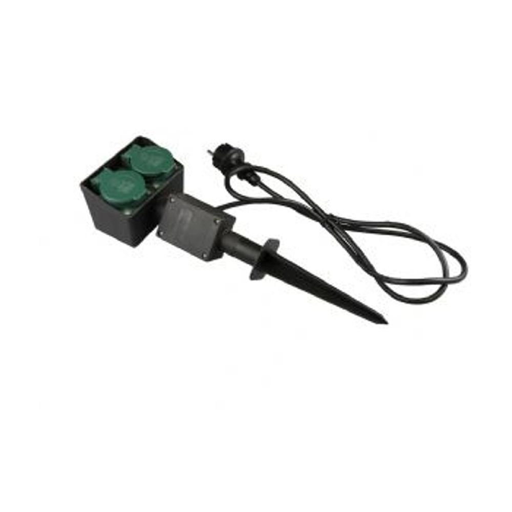 Prise Garden Duo pour usage extérieur Prise Garden Duo pour usage extérieur