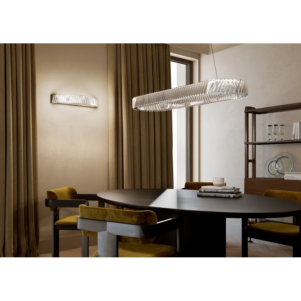 Lampe murale Luxora Led Cristal de 59 cm Lyora 5903139117111