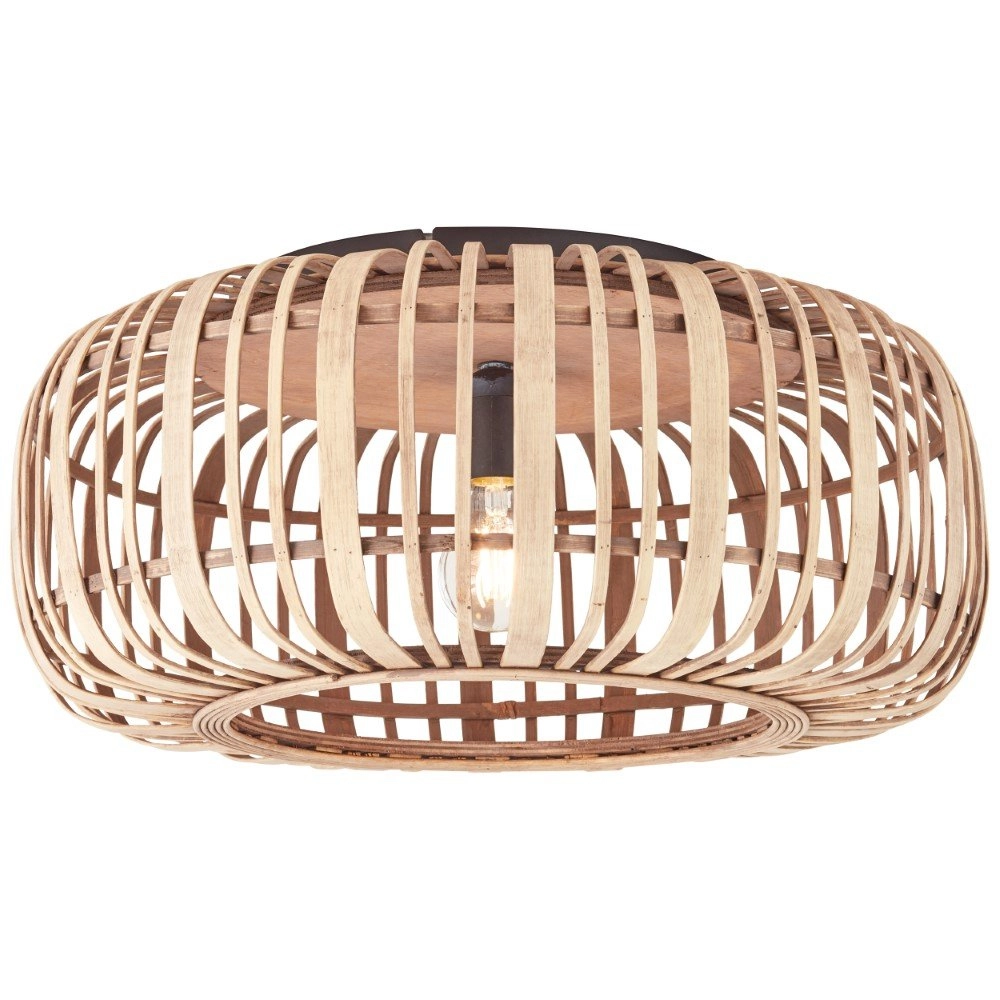 Plafonnier en rotin Woodrow Brilliant 4004353391804