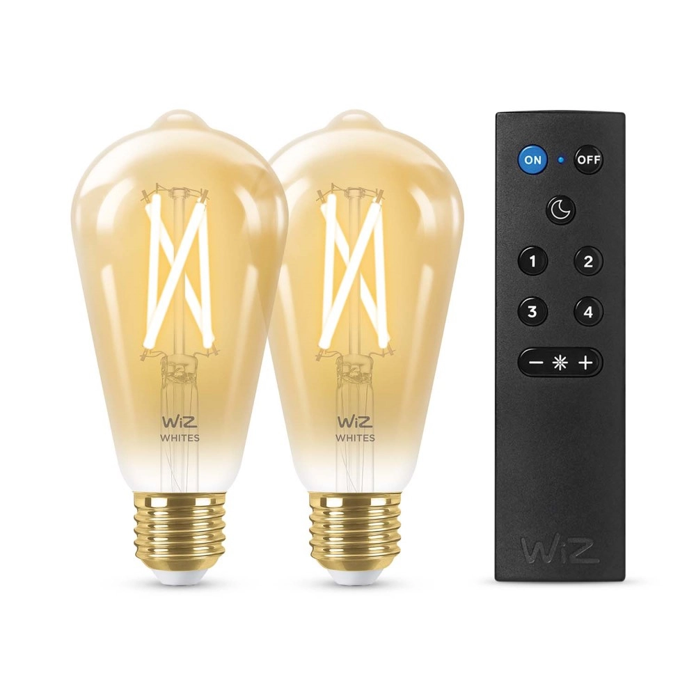 Ensemble 2x 8W - E27 - Led avec télécommande Ensemble 2x 8W - E27 - Led avec télécommande
