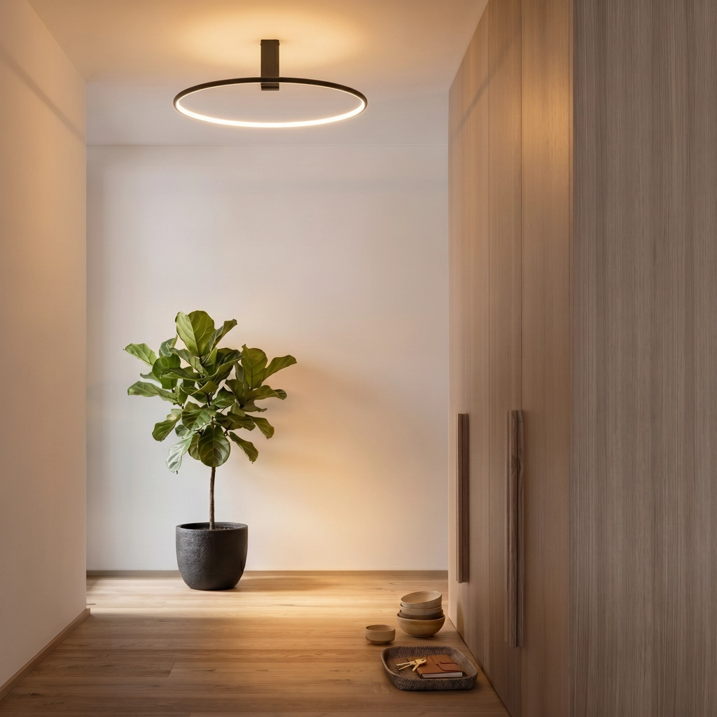 Plafonnier design Garve noir Ø 60cm