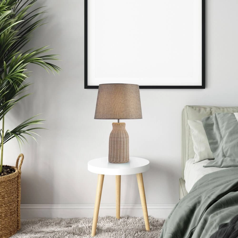 Lampe de table Tablu brun Searchlight 5053423248622