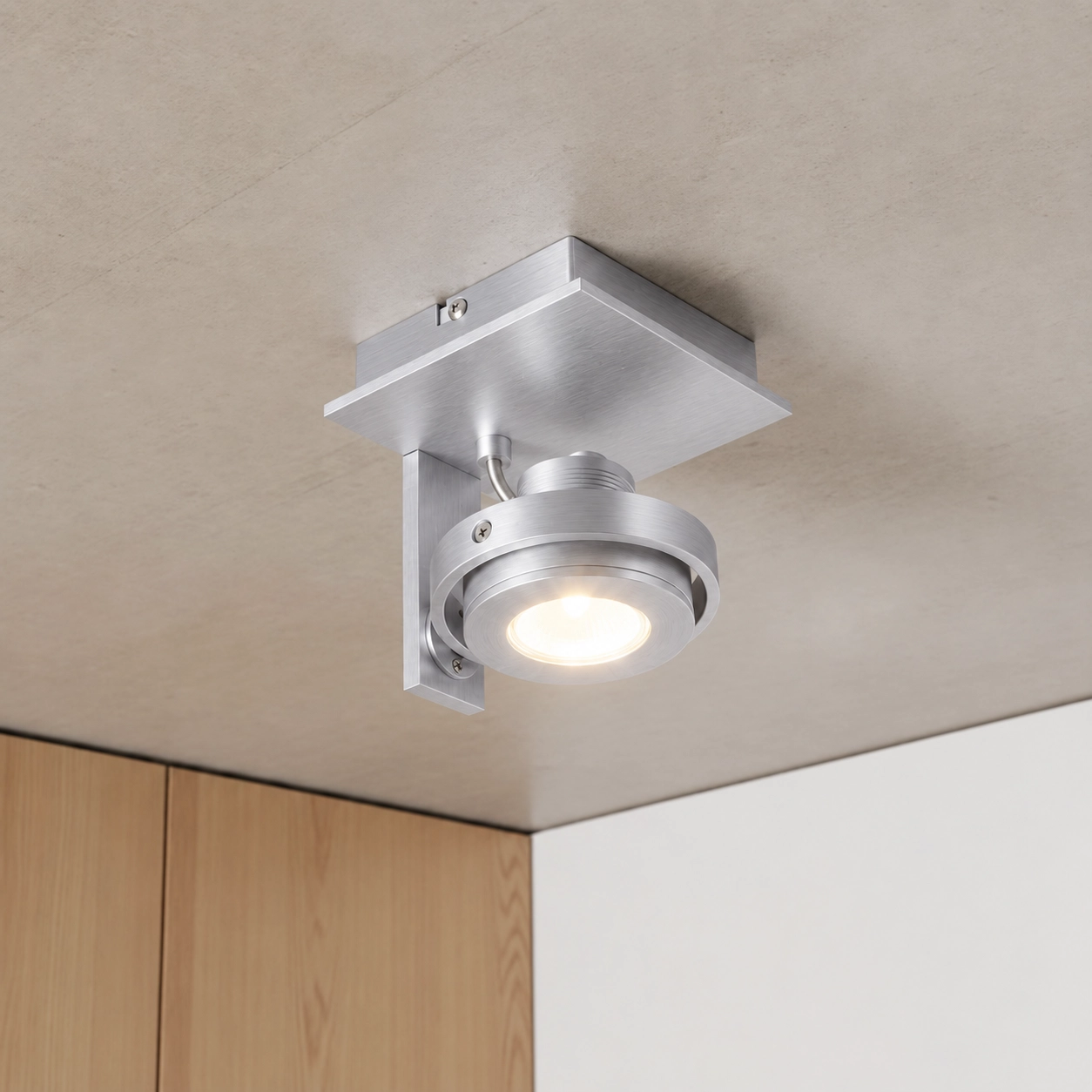 Spot apparent à 1 lumière Meist gris