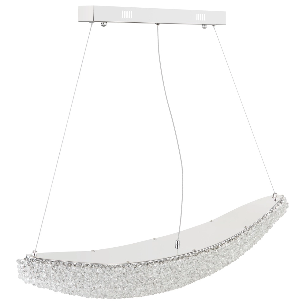 Lampe suspendue Kristalla Chrome Globo 9007371566785