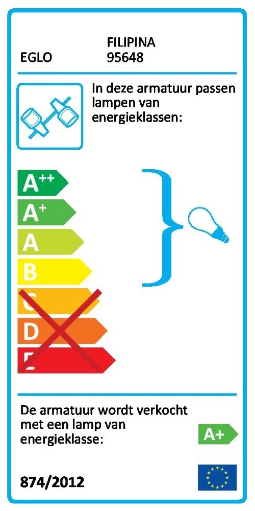 Spot LED Filipina Eglo 9002759956486