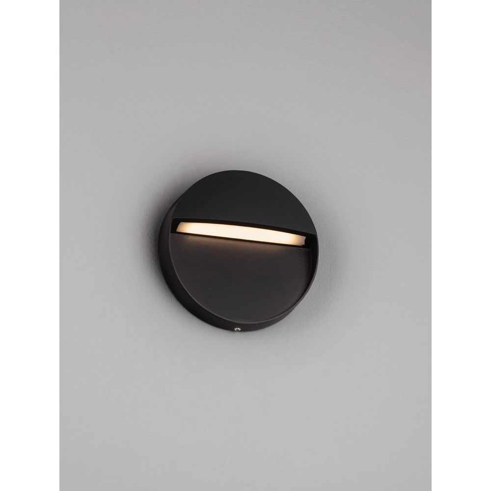 Applique murale ronde Nectar Design anthracite Lyora 5212017453846