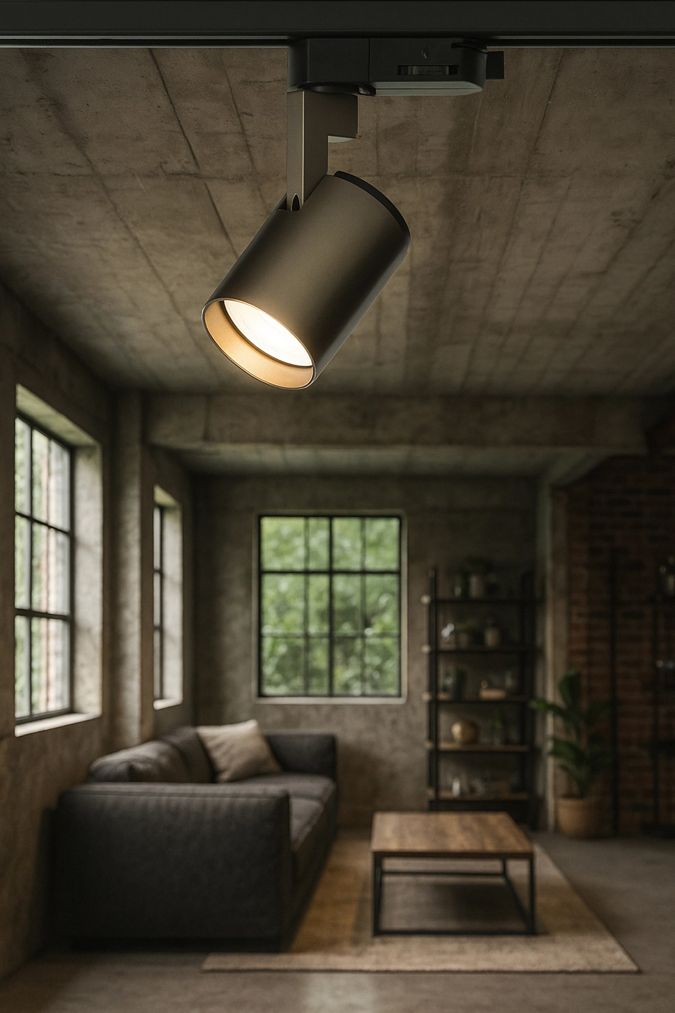 Spot ferroviaire Libra TraQ bronze Lyora 5053423311678